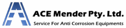logo ace mender with company name